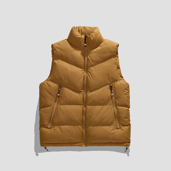 Aldric | Herre Vatteret Vinterjakke Vest - Camel - Image 1