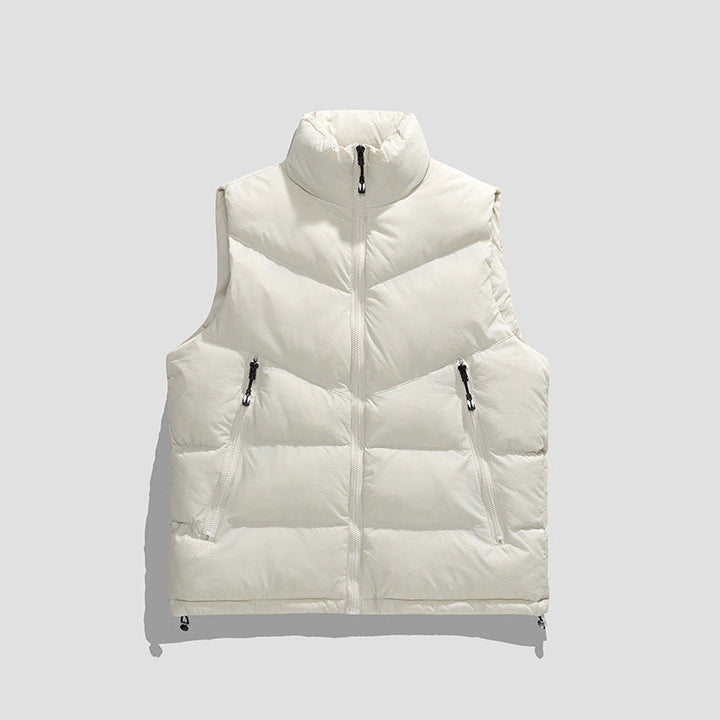 Aldric | Herre Vatteret Vinterjakke Vest - Camel - Image 4