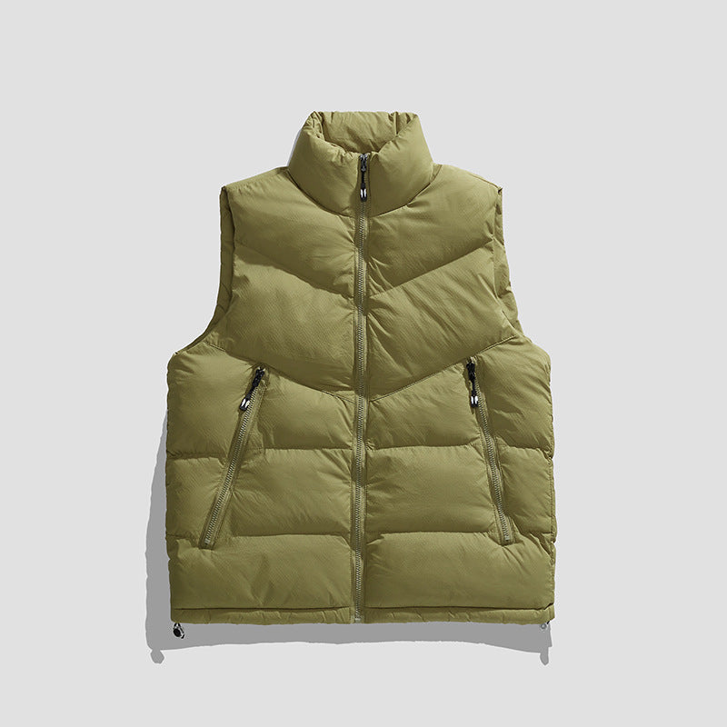 Aldric | Herre Vatteret Vinterjakke Vest - Camel - Image 5