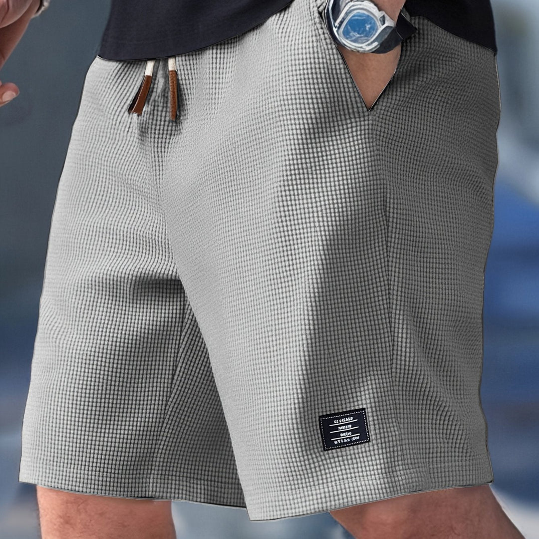 Brynvalt | Herre Shorts med Elastikbund - Cream - Image 5