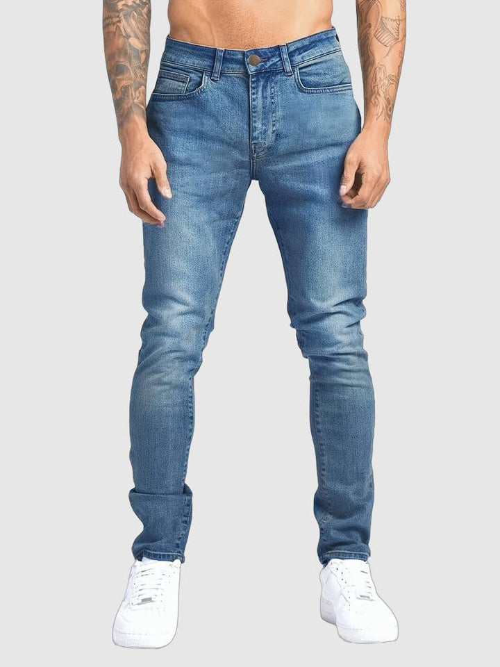 Corveld | Herre Slim Fit Jeans Five-Pocket - Blue - Image 1