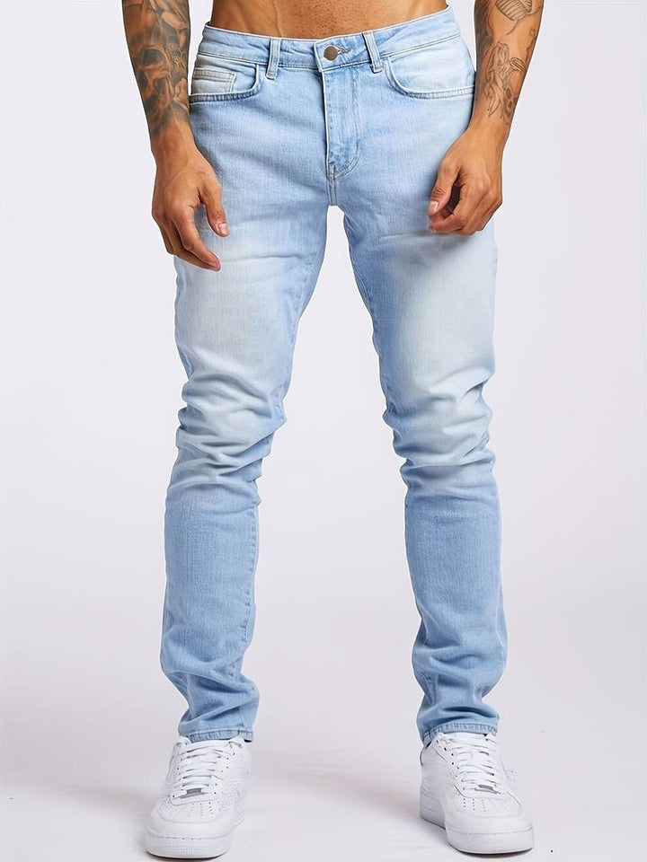 Corveld | Herre Slim Fit Jeans Five-Pocket - Blue - Image 5