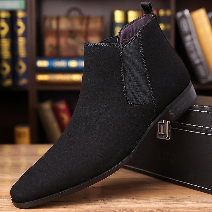 Dolvand | Herre Chelsea Støvletter Ruskind - Camel - Image 3
