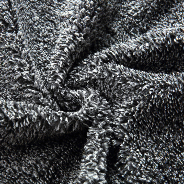 Edvard | Herre vinterfrakke med varm fleece-inderforing - Image 3
