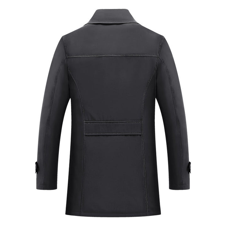 Edvard | Herre vinterfrakke med varm fleece-inderforing - Image 5