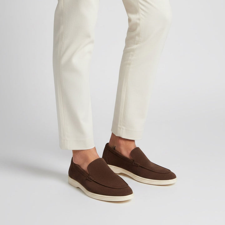 Edvorn | Herre ruskind loafer slip-on sko - Image 11