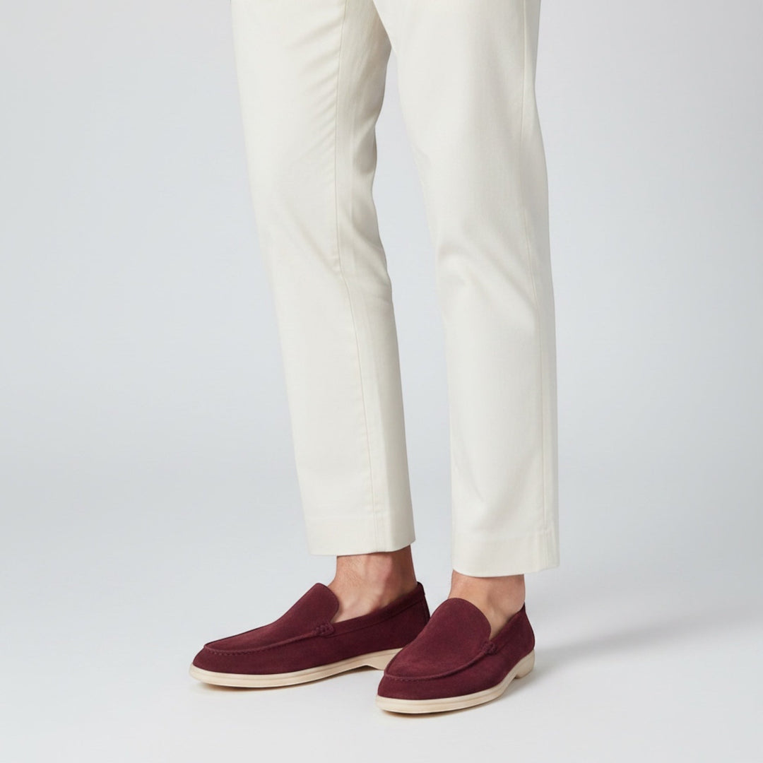 Edvorn | Herre ruskind loafer slip-on sko - Image 14