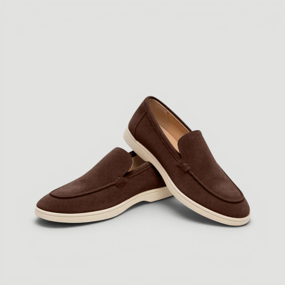 Edvorn | Herre ruskind loafer slip-on sko - Image 4