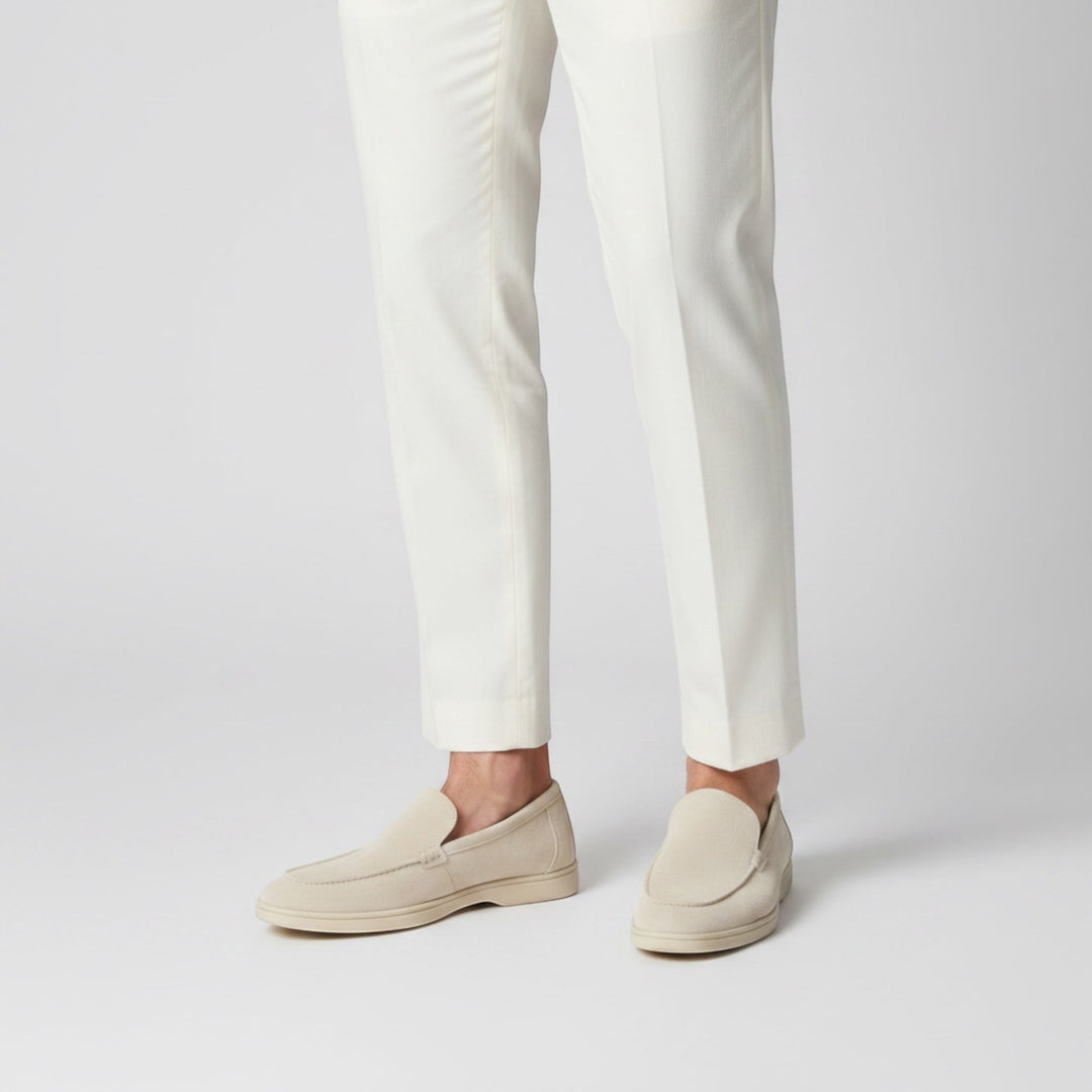 Edvorn | Herre ruskind loafer slip-on sko - Image 9