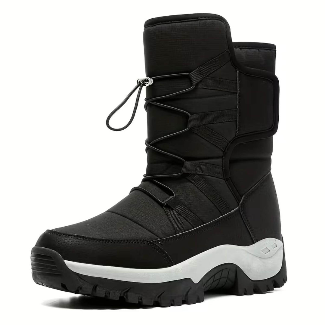 Falrik | Herre Vinterstøvler Vandtætte Snowboots - Black - Image 1