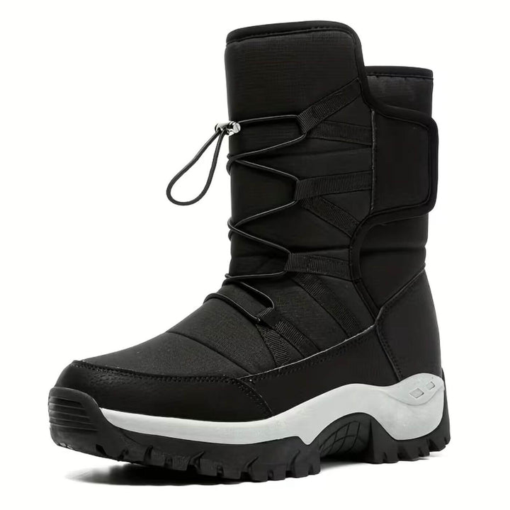Falrik | Herre Vinterstøvler Vandtætte Snowboots - Black - Image 1