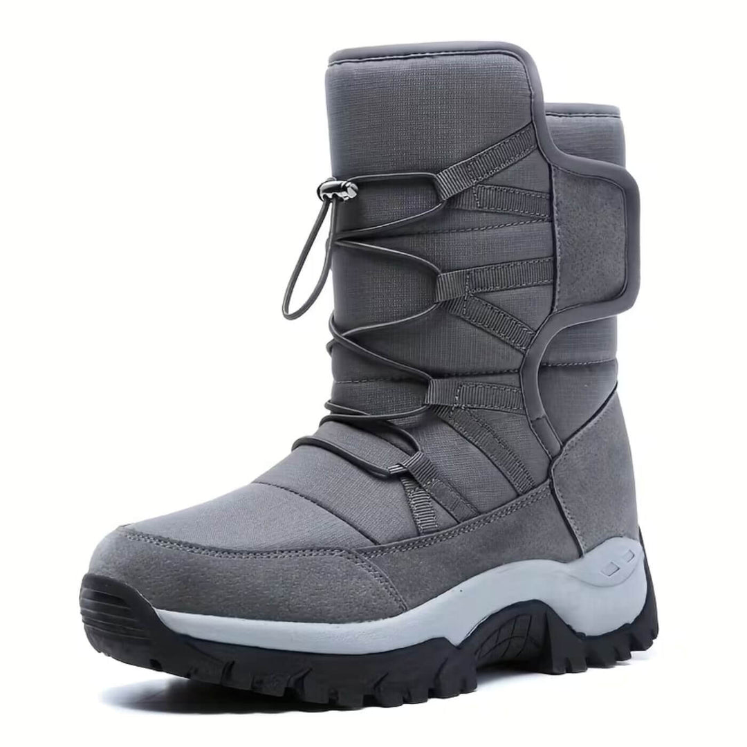 Falrik | Herre Vinterstøvler Vandtætte Snowboots - Black - Image 2