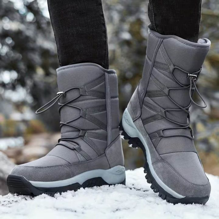 Falrik | Herre Vinterstøvler Vandtætte Snowboots - Black - Image 5