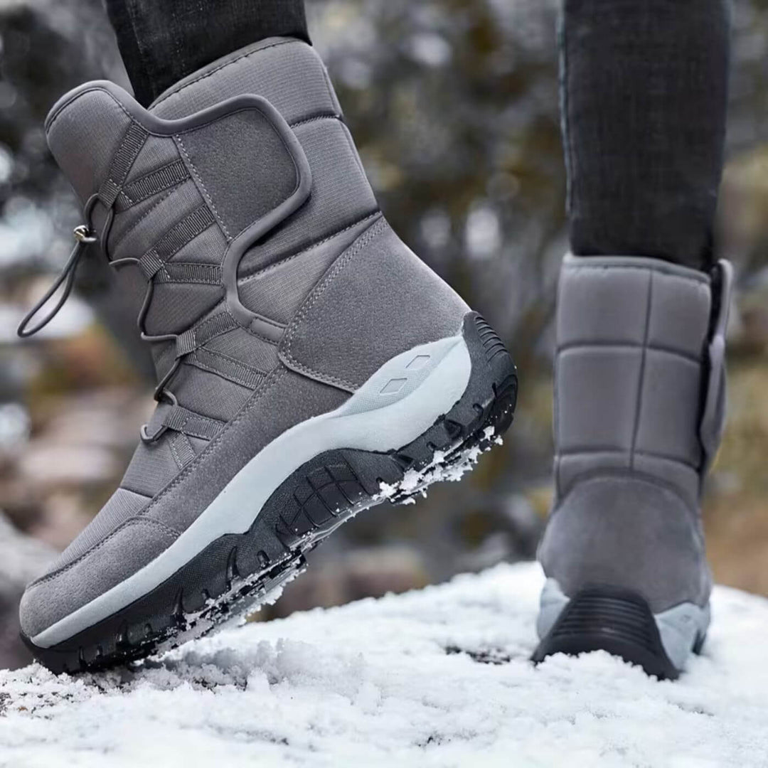 Falrik | Herre Vinterstøvler Vandtætte Snowboots - Black - Image 6