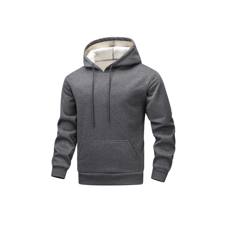 Falveid | Herre Fleece Hættetrøje Sherpa - Dark Grey - Image 1
