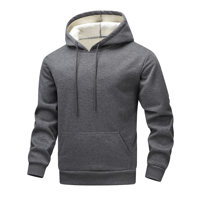 Falveid | Herre Fleece Hættetrøje Sherpa - Dark Grey - Image 7