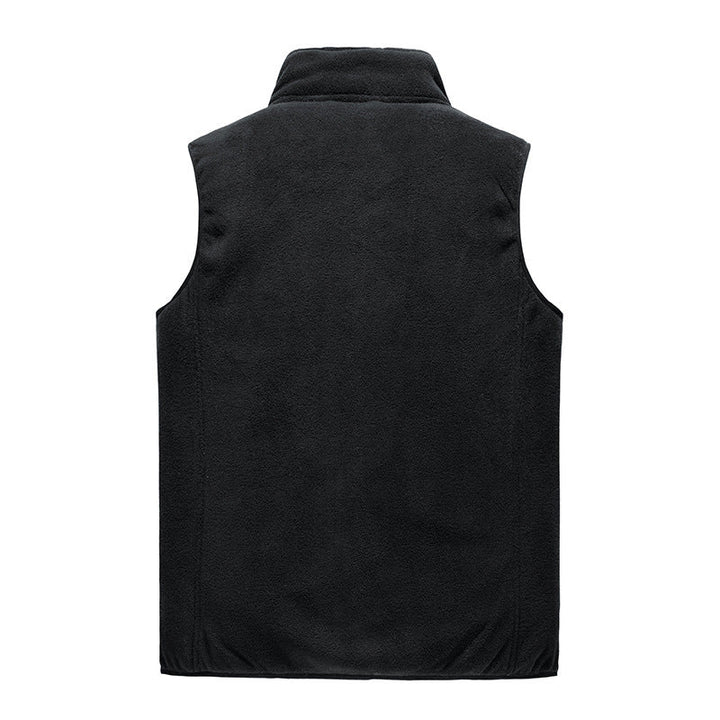 Falveid | Herre fleecejakke uden ærmer vintergilet - Black - Image 4