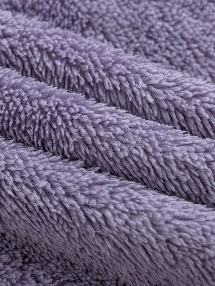 Golveen | Dame Loungeset Brede Bukser V-hals - Lilac - Image 10