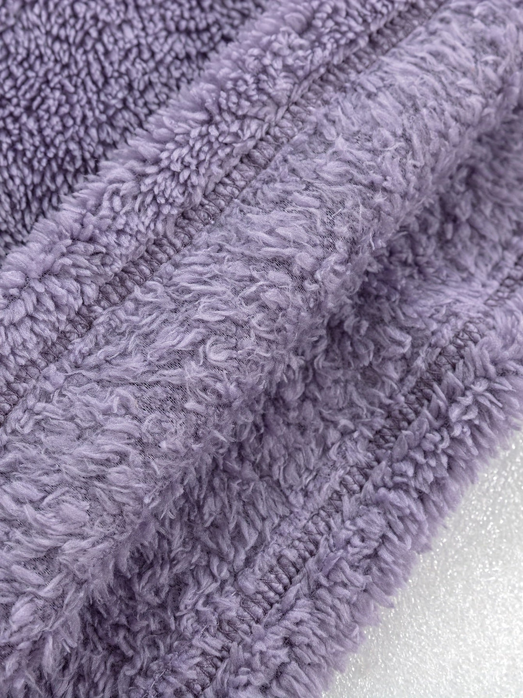 Golveen | Dame Loungeset Brede Bukser V-hals - Lilac - Image 9