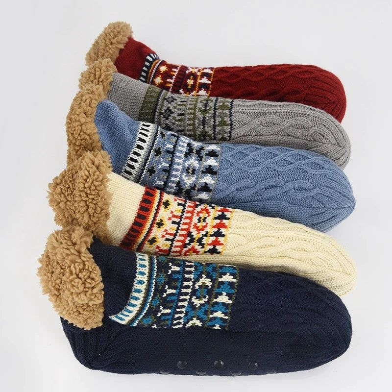 Golvhavn | Herre Hjemmesko med Sherpa-for - Light Grey - Image 14