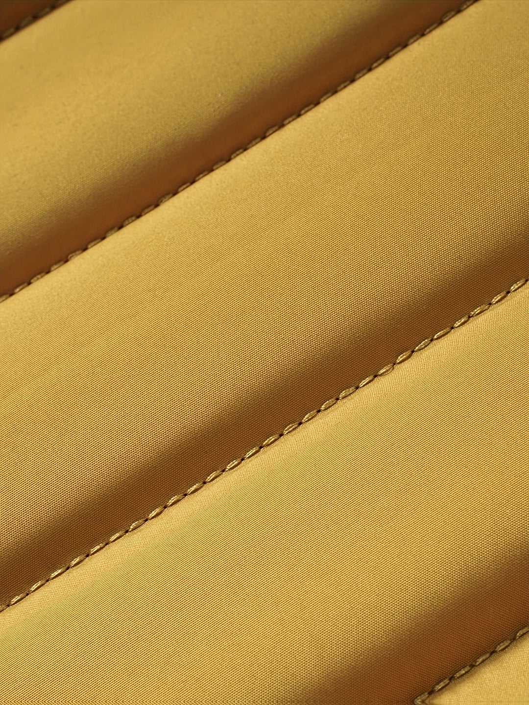 Konrad | Herre Vinterjakke Let Steppjakke - Mustard - Image 9