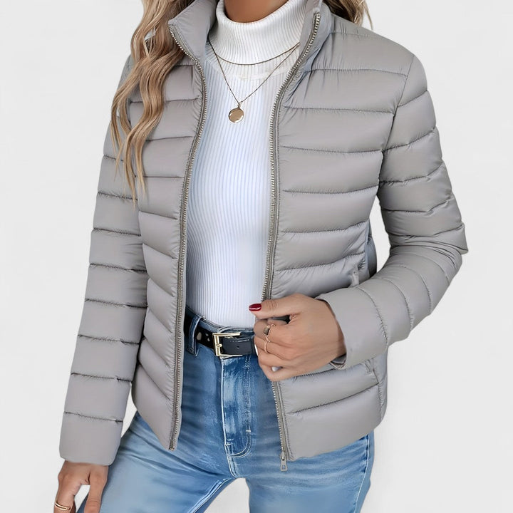 Ronja | Dame Quiltet Vinterjakke Slim Fit - Image 10