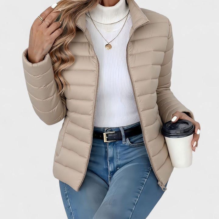 Ronja | Dame Quiltet Vinterjakke Slim Fit - Image 3