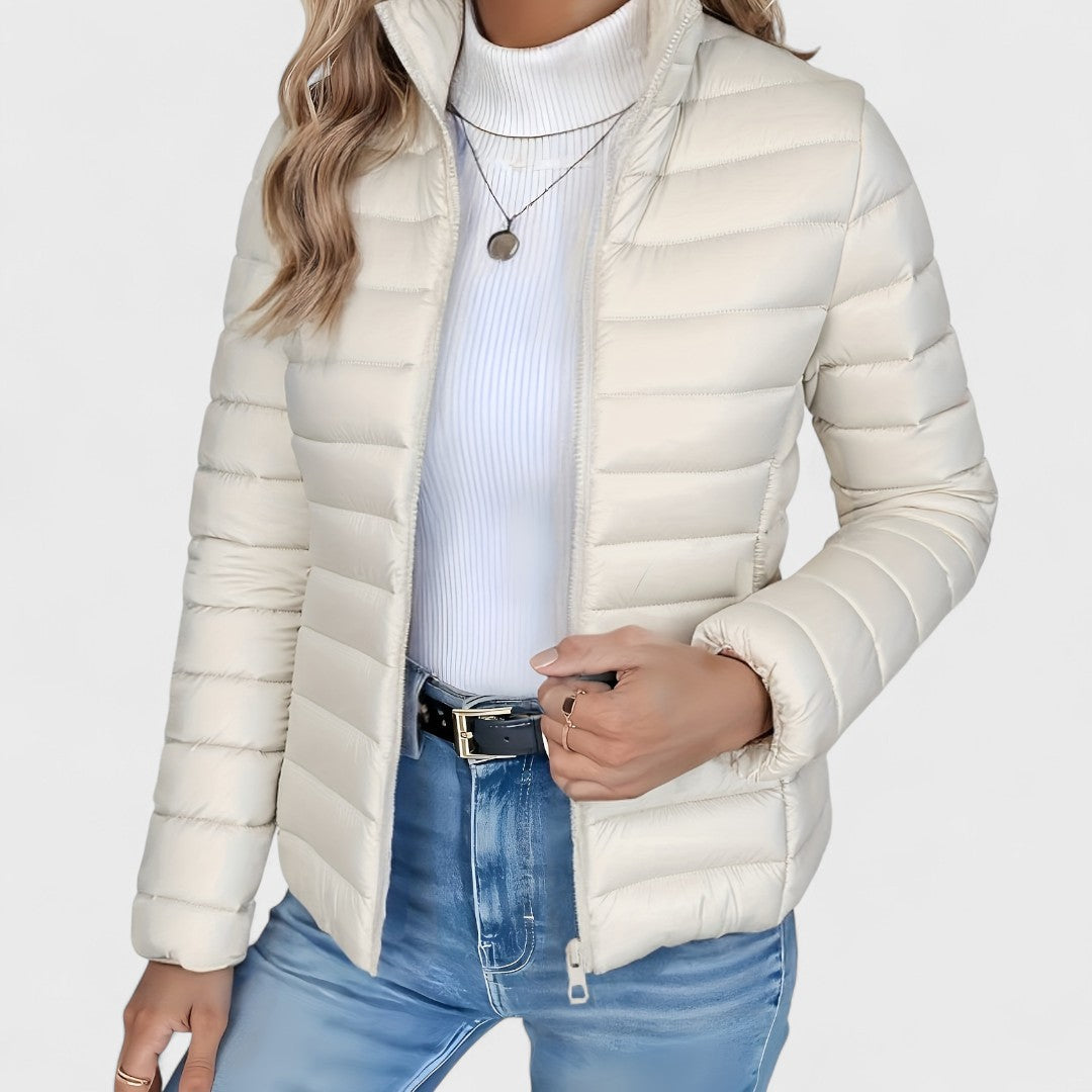 Ronja | Dame Quiltet Vinterjakke Slim Fit - Image 4