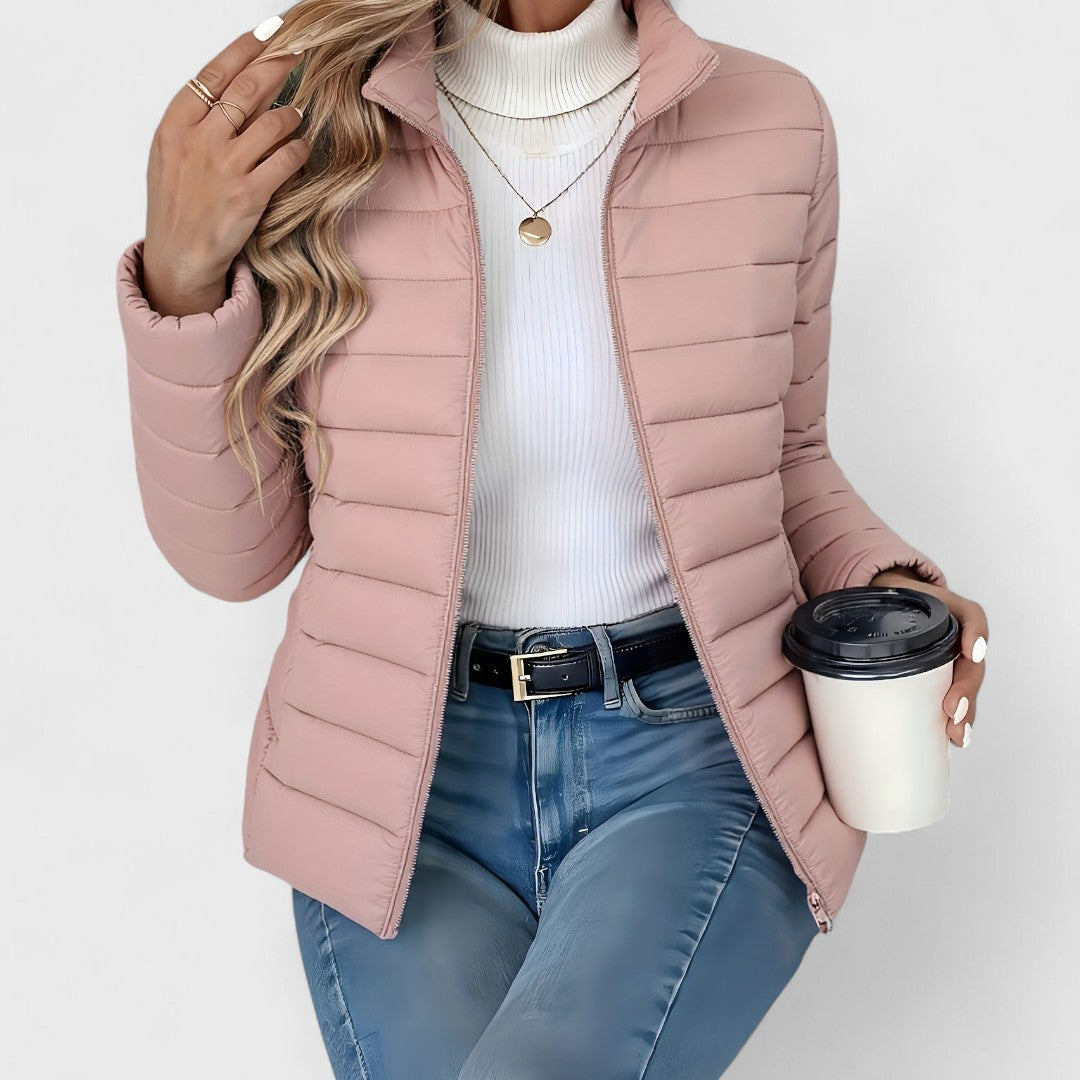 Ronja | Dame Quiltet Vinterjakke Slim Fit - Image 5