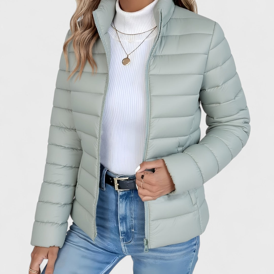 Ronja | Dame Quiltet Vinterjakke Slim Fit - Image 7