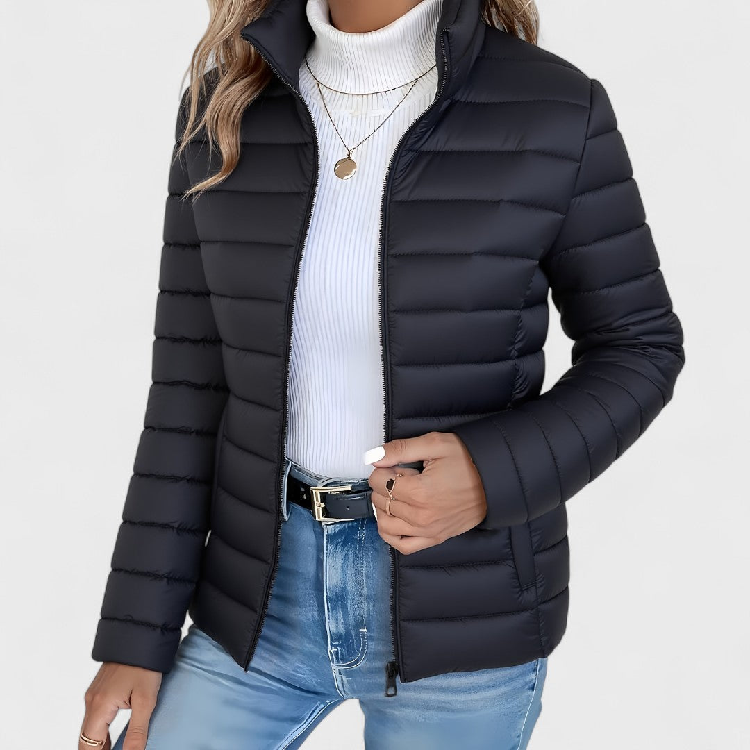 Ronja | Dame Quiltet Vinterjakke Slim Fit - Image 8
