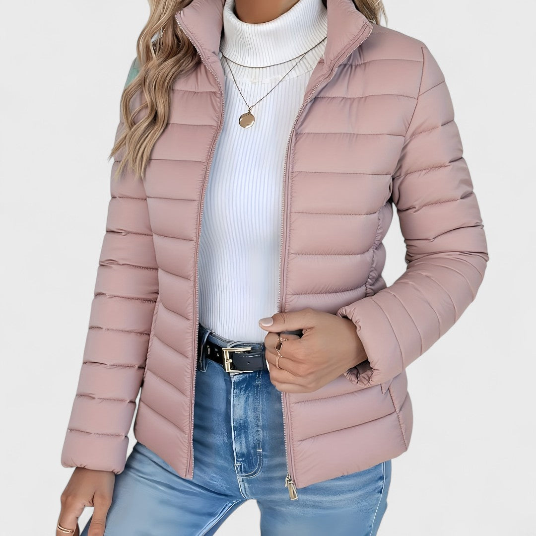Ronja | Dame Quiltet Vinterjakke Slim Fit - Image 9