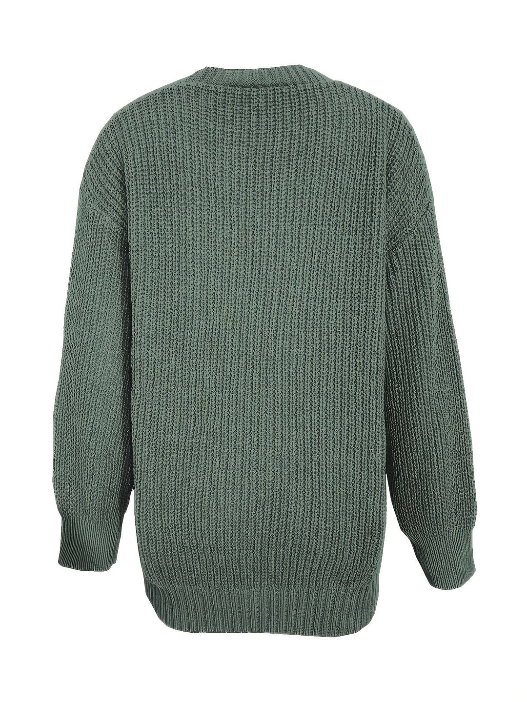 Solmund | Dame Oversized Strikket Cardigan - Image 7