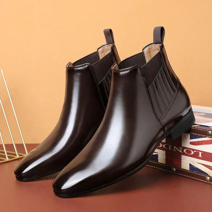 Solvend | Dame Chelsea Støvletter Ankelstøvle - Dark Brown - Image 1