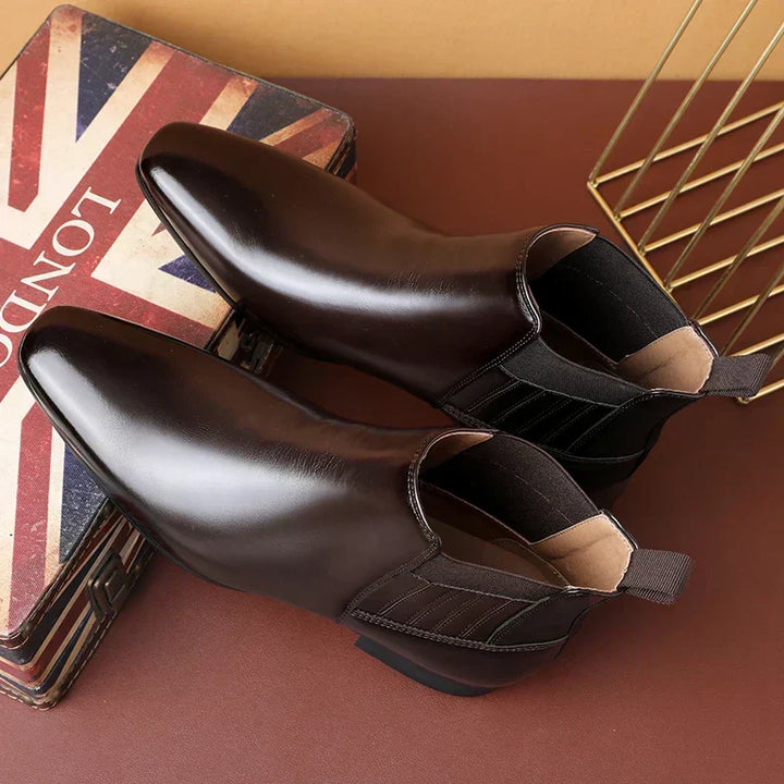 Solvend | Dame Chelsea Støvletter Ankelstøvle - Dark Brown - Image 6
