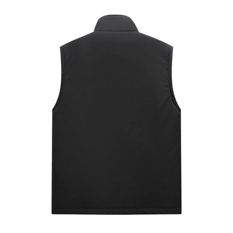 Thorvind | Herre Fleecevest med Teddyforing - Navy - Image 4