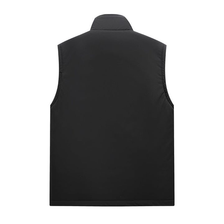 Thorvind | Herre Fleecevest med Teddyforing - Navy - Image 4