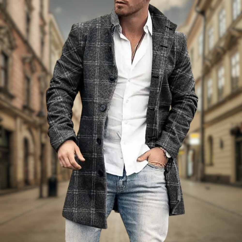 Valter | Herre Vinterfrakke Slim Fit - Image 2