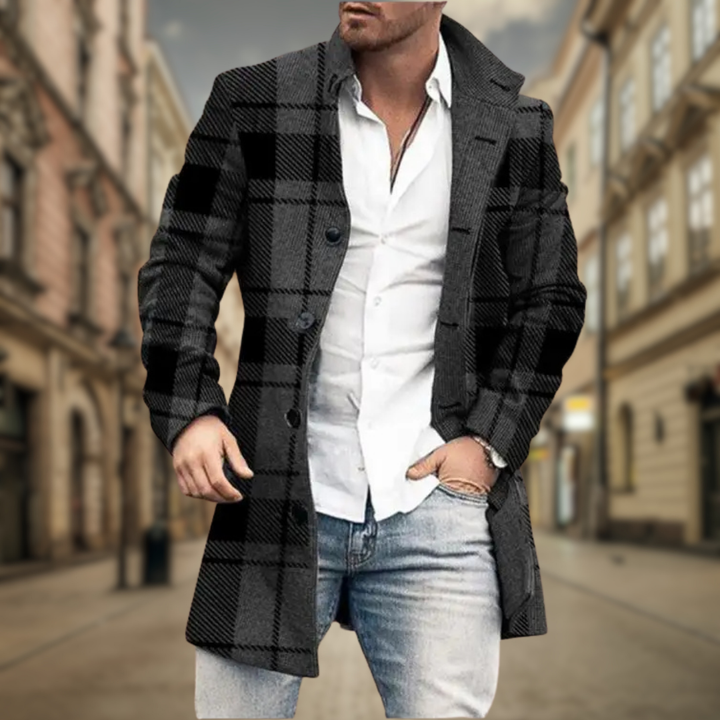 Valter | Herre Vinterfrakke Slim Fit - Image 3