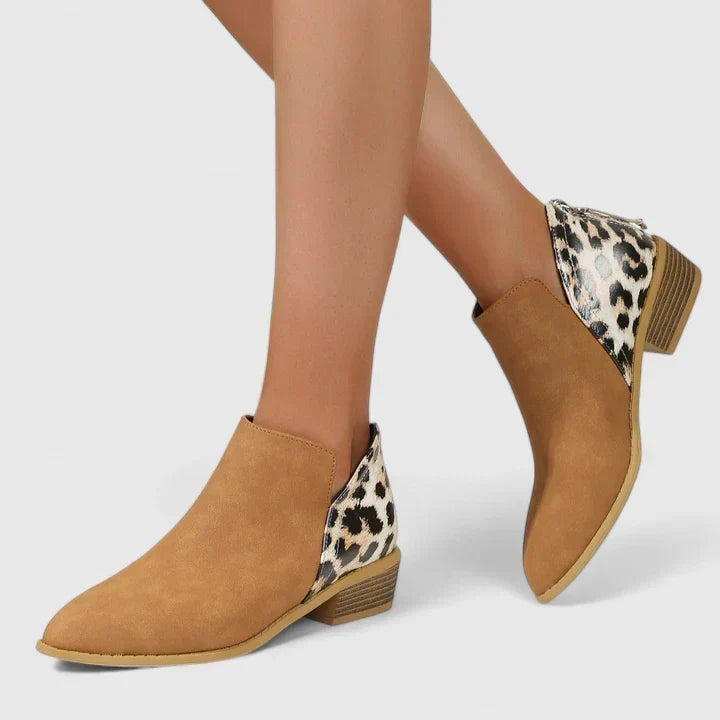 Vordelle | Dame Støvletter med Leopardprint - Image 6