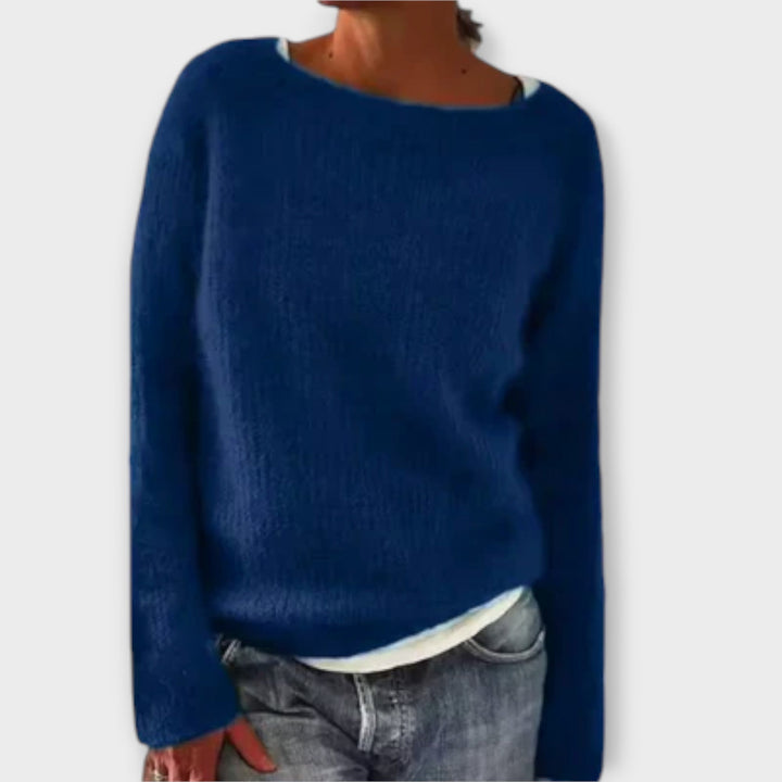 Vordis | Dame Strikbluse Afslappet Pasform - Mustard - Image 7