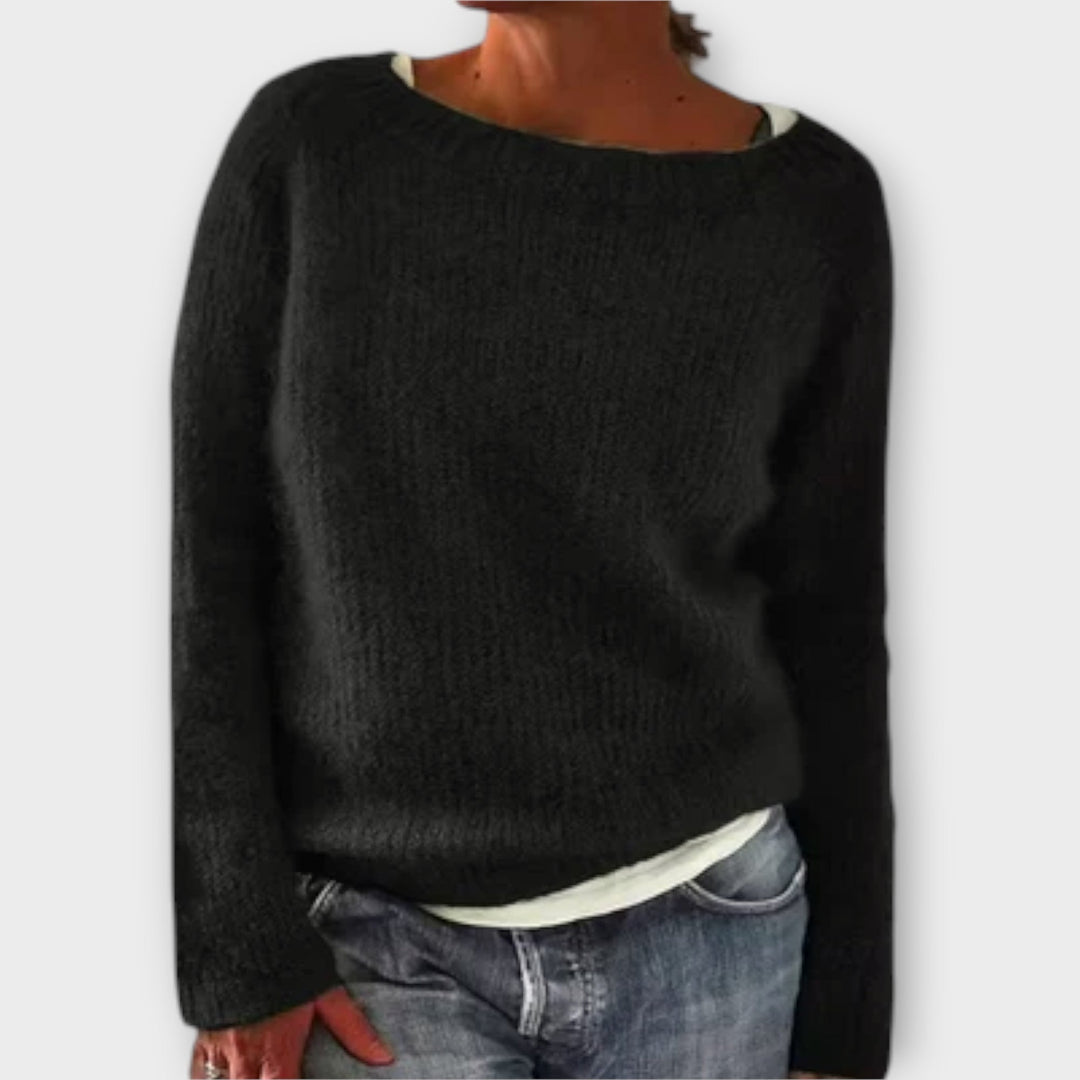 Vordis | Dame Strikbluse Afslappet Pasform - Mustard - Image 8