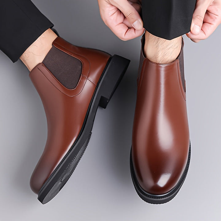 Vordkel | Herre Chelsea Støvletter Slip-on - Brown - Image 3