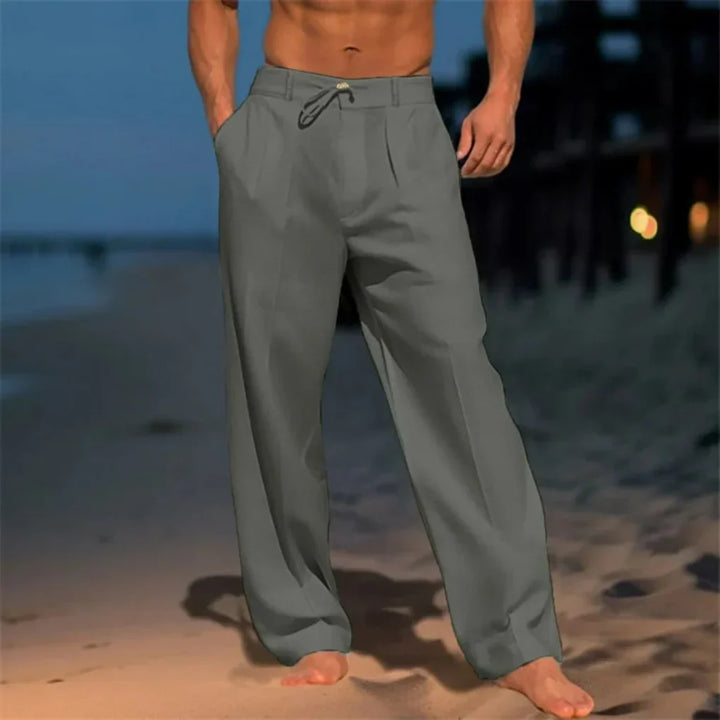 Vordulf | Herre Sommerbukser Afslappet Snit - Grey - Image 1