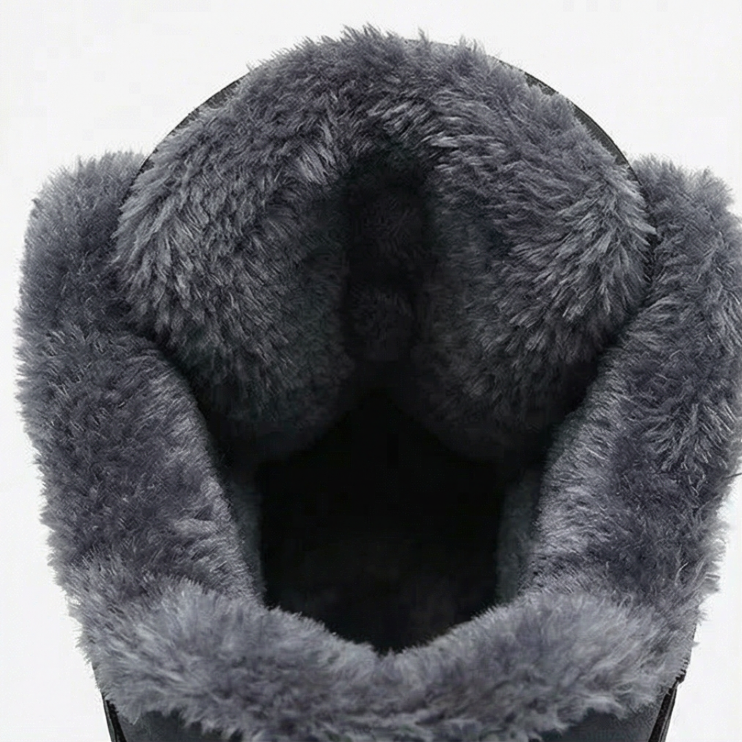 Vordvik | Dame Vinterstøvler Varmforet Ankelstøvle - Black - Image 7